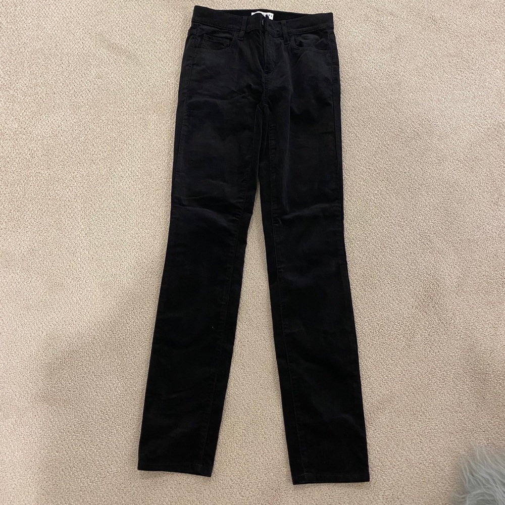 Velvet material loft jean/pants